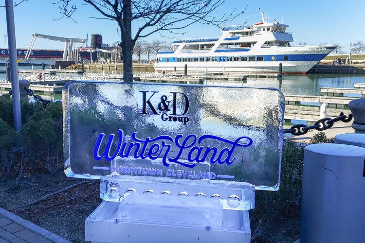 North Coast Harbor Ice Fest at Voinovich Bicentennial Park