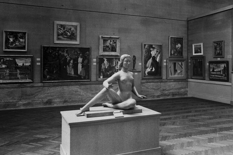 <span class="content-image-text">Cleveland Museum of Art’s May Show. From 1919 to 1993</span>