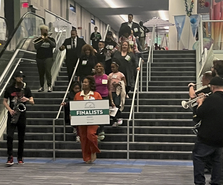 Accelerate 2023 finalist parade