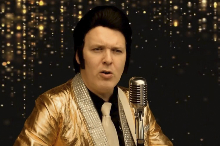 Todd Berry as Elvis
