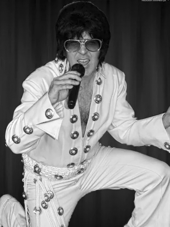 Todd Berry as Elvis