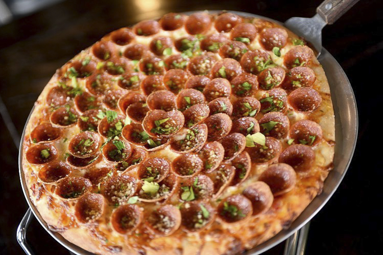 The Goalie pizza at Hail Marys