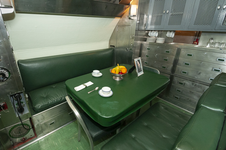 USS COD submarine's Crew Mess Area