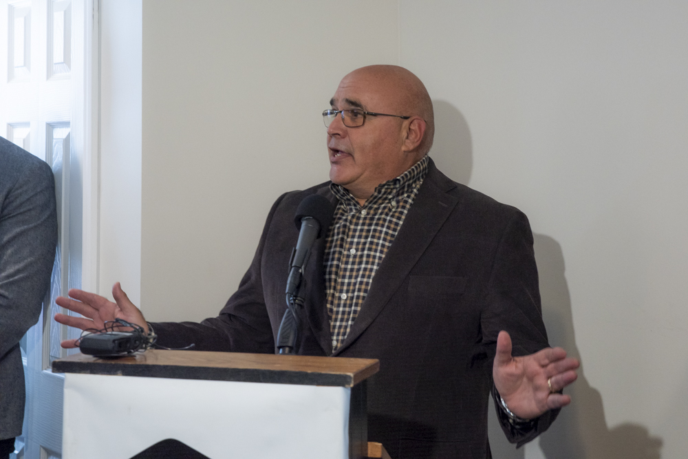 Tony DiGeronimo of Precision Environmental, CEA Board Chair - Habitat for Humanity, Home Dedication Ceremony on Grandview Ave