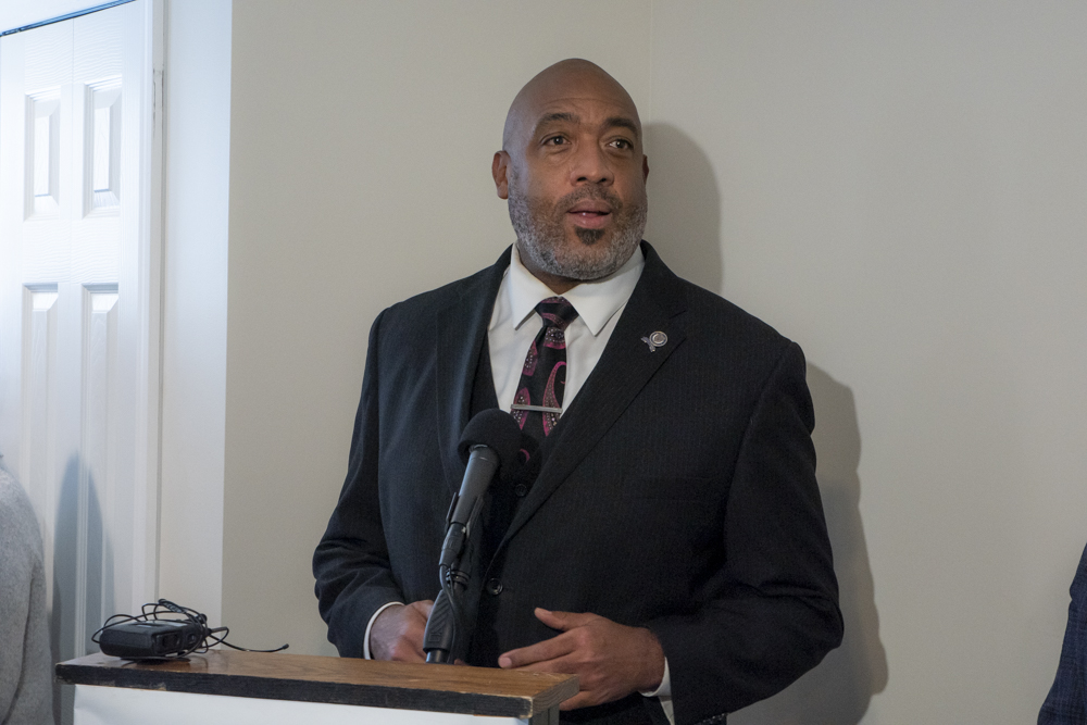 Blaine Griffin – Council President/ Councilman for Ward 6  - Habitat for Humanity Home Dedication Ceremony on Grandview Ave