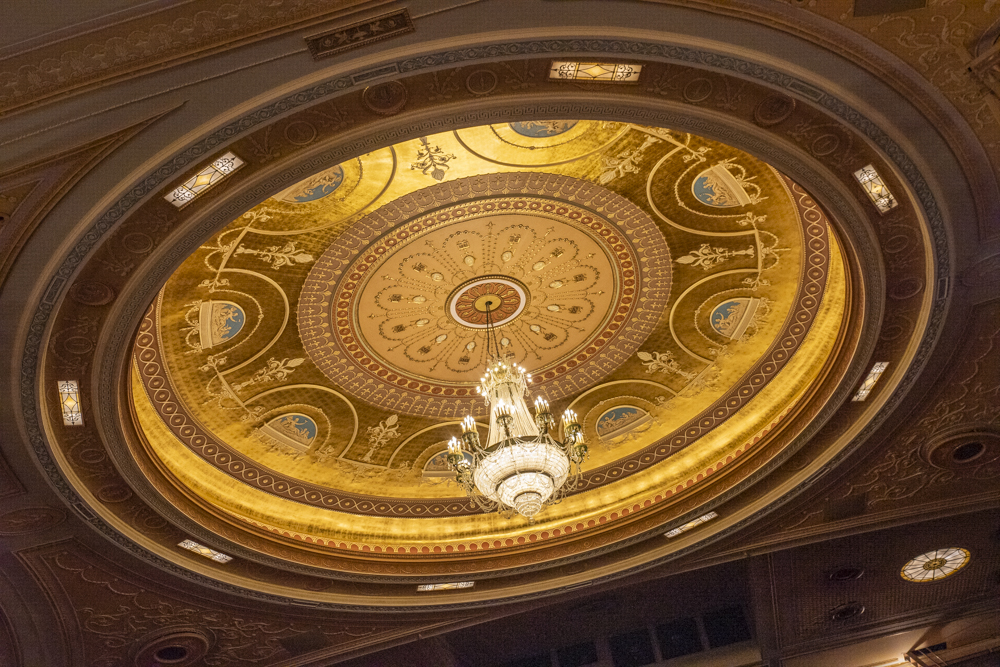 The Conner Palace Theater ceiling detail