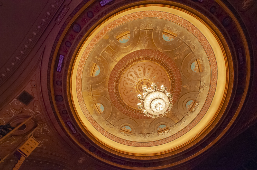 The Key Bank State Theater ceiling detail