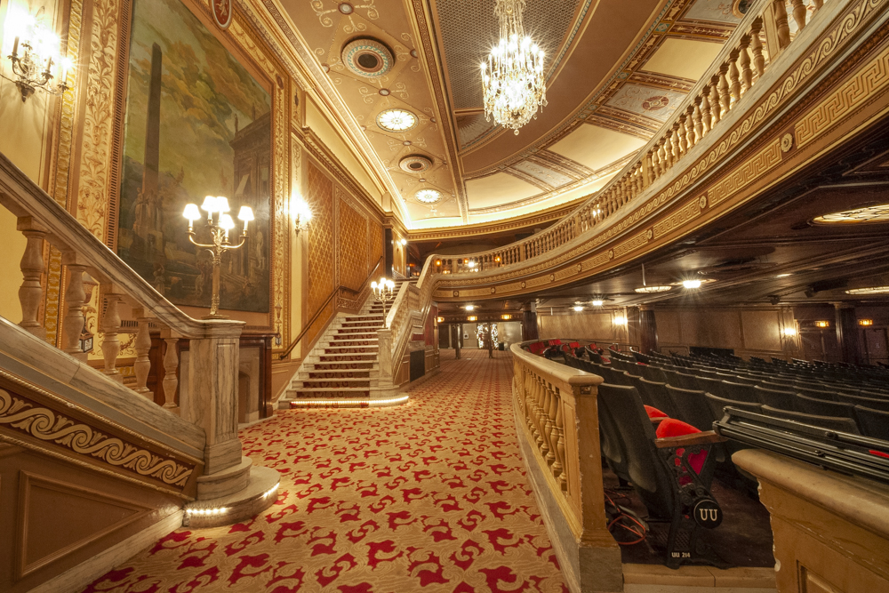 State Theater Lobby, Playhouse Square - Photo © Bob Perkoski, www.Perkoski.com