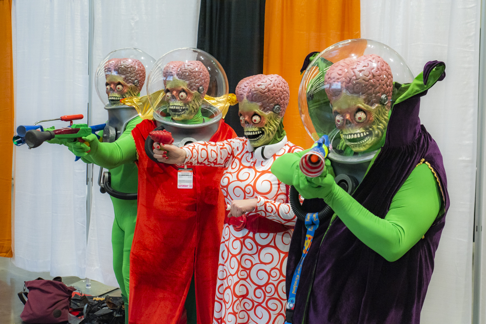 Mars Attacks at Fan Expo 2023 at the Cleveland Convention Center