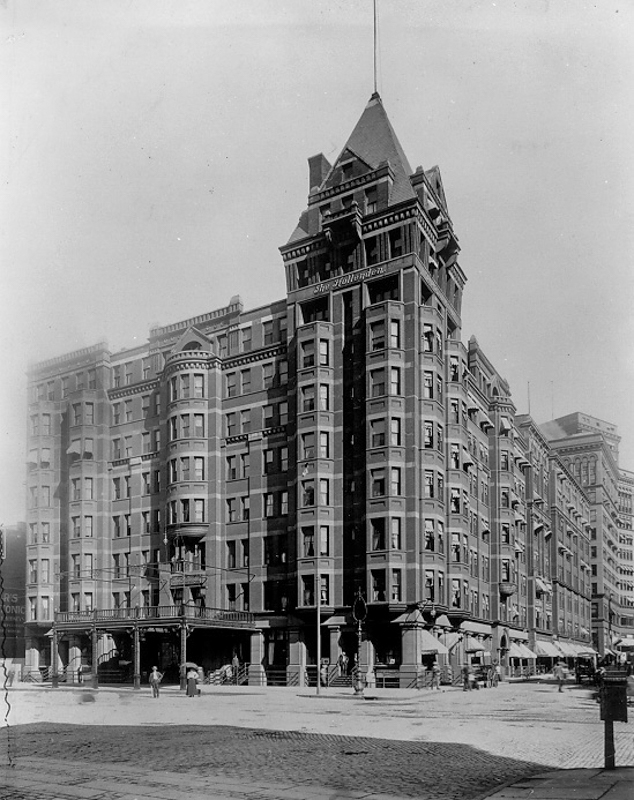 Hollenden Hotel at Superior Ave. and E. 6th St. 1906