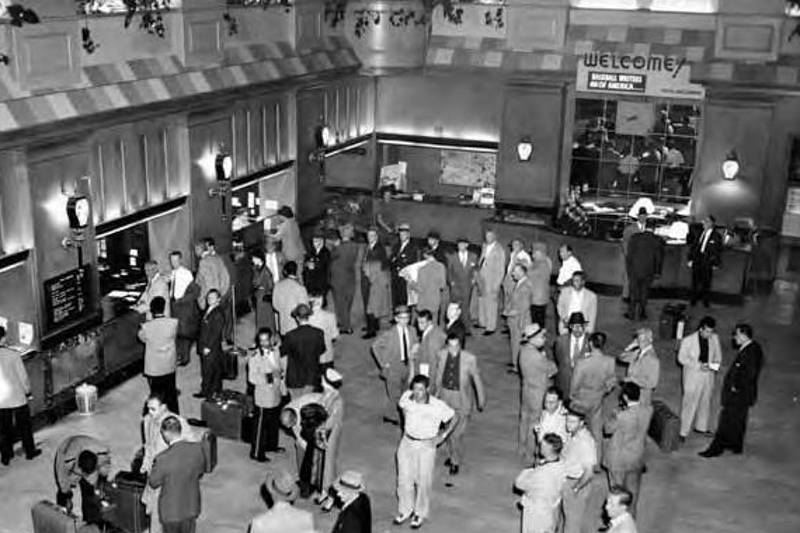 ollenden Hotel lobby 1954