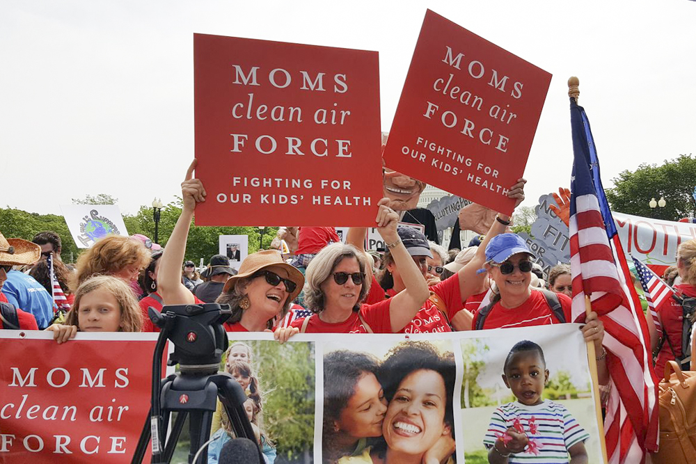 Moms Clean Air Force focus is on clean air and protecting children’s health