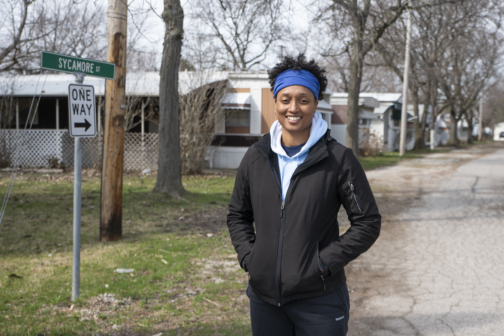 Cigorni Sapp owns two mobile homes in the park but decided to move out more than two months ago