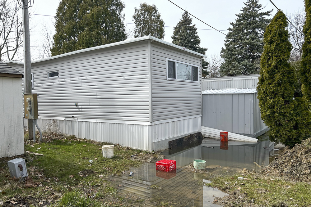 Within six months of WRLC owning Euclid Beach Mobile Home Park, there were water main breaks every month