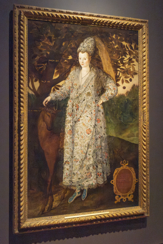 Portrait of an Unknown Woman by Marcus Gheeraerts the Younger about 1590-1600