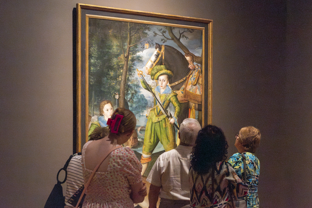 Henry Frederick (1594–1612), Prince of Wales, with Sir John Harington (1592–1614), in the Hunting Field