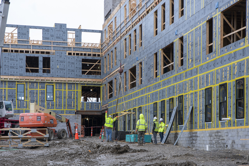 Woodhill Center West construction