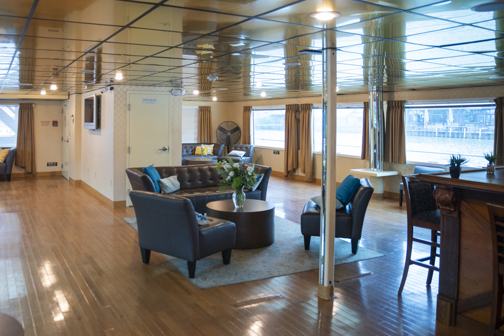Interior shot of the Lady Caroline