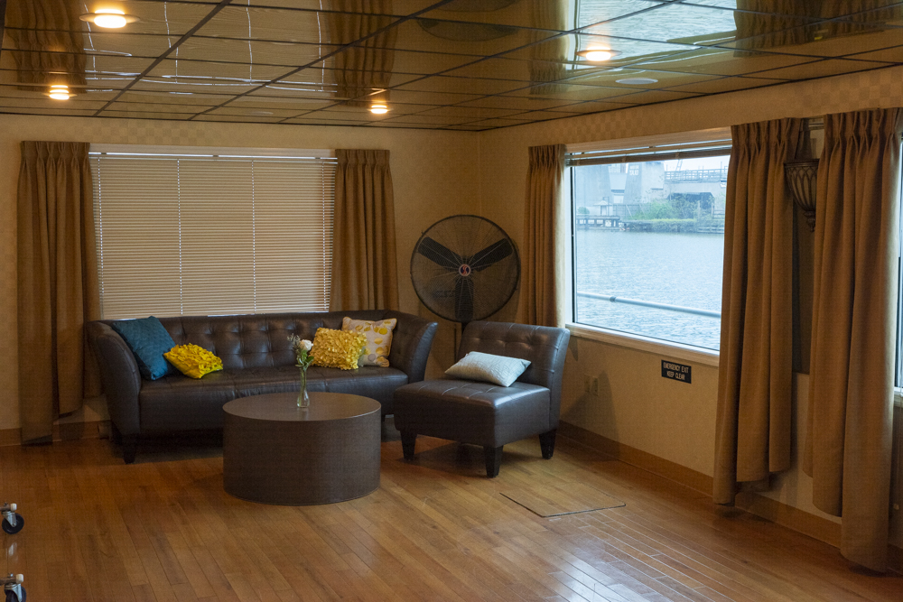 Interior shot of the Lady Caroline