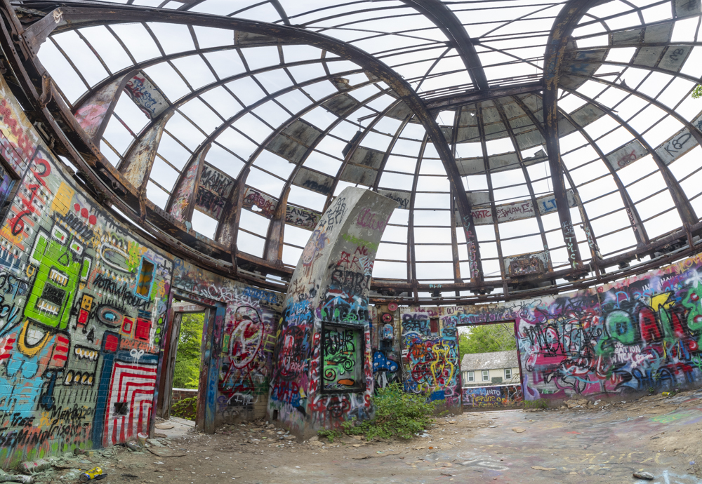 Inside the main dome of the Warner and Swasey Observatory today