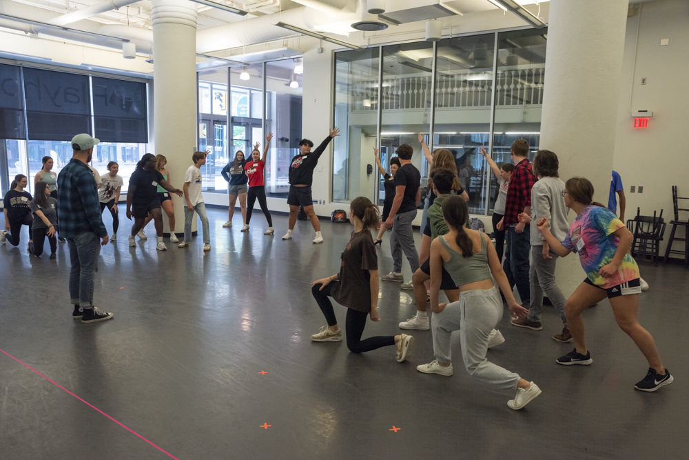 Dazzle Awards 2023 rehearsal