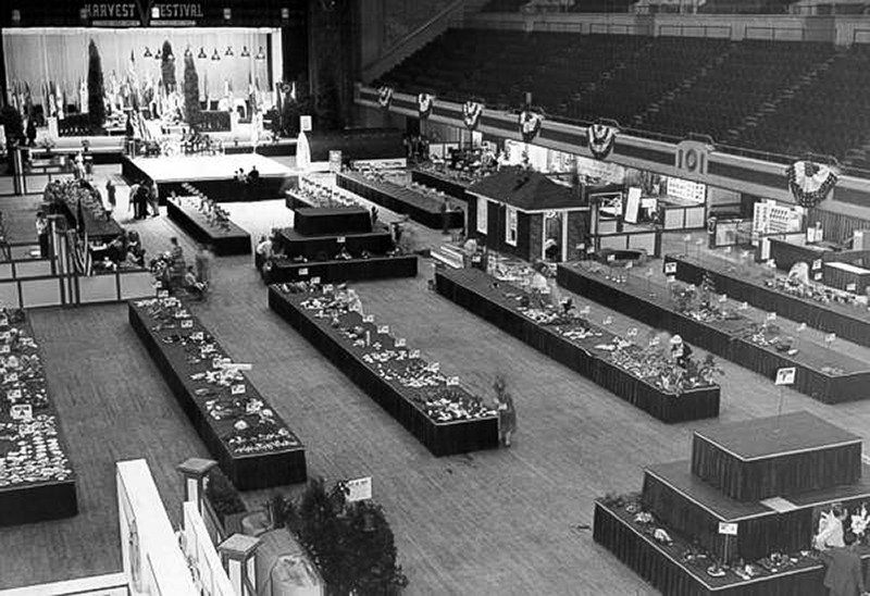 Victory Garden Harvest Festival at Cleveland Public Hall, September 1942