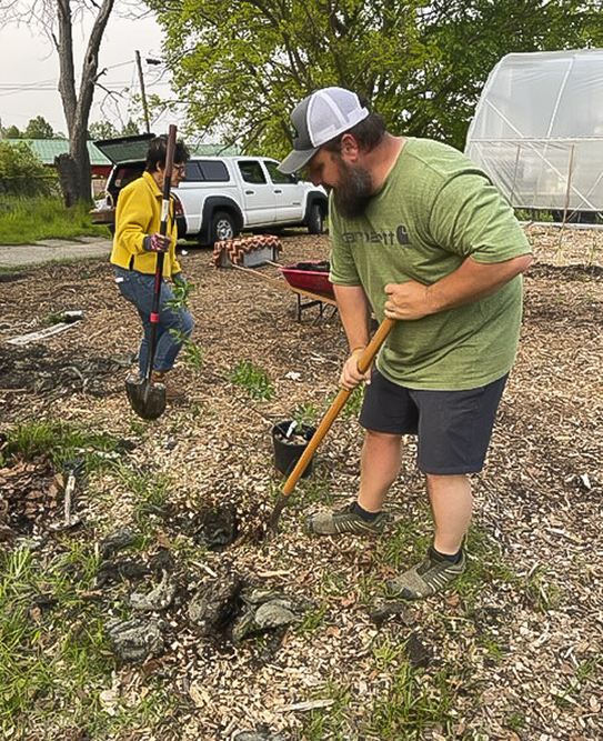 East Cleveland Farmers Market -Learning Forest Project Food Forest Class