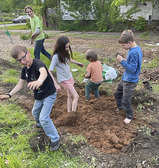 East Cleveland Farmers Market -Learning Forest Project Food Forest Class
