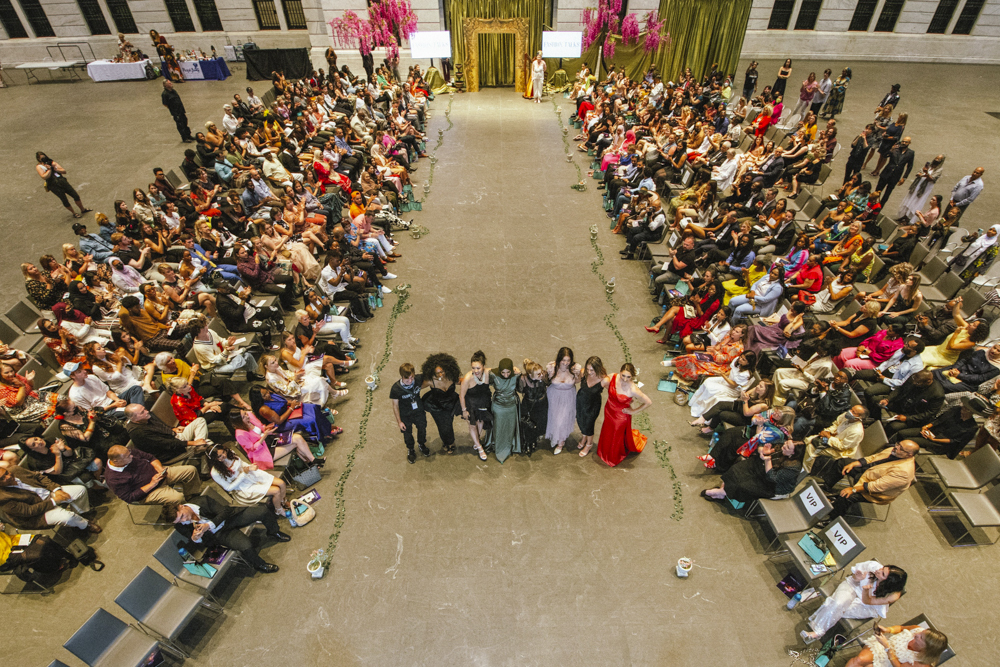 The Cleveland Museum of Art transformed into a high-fashion runway for the 2022 event