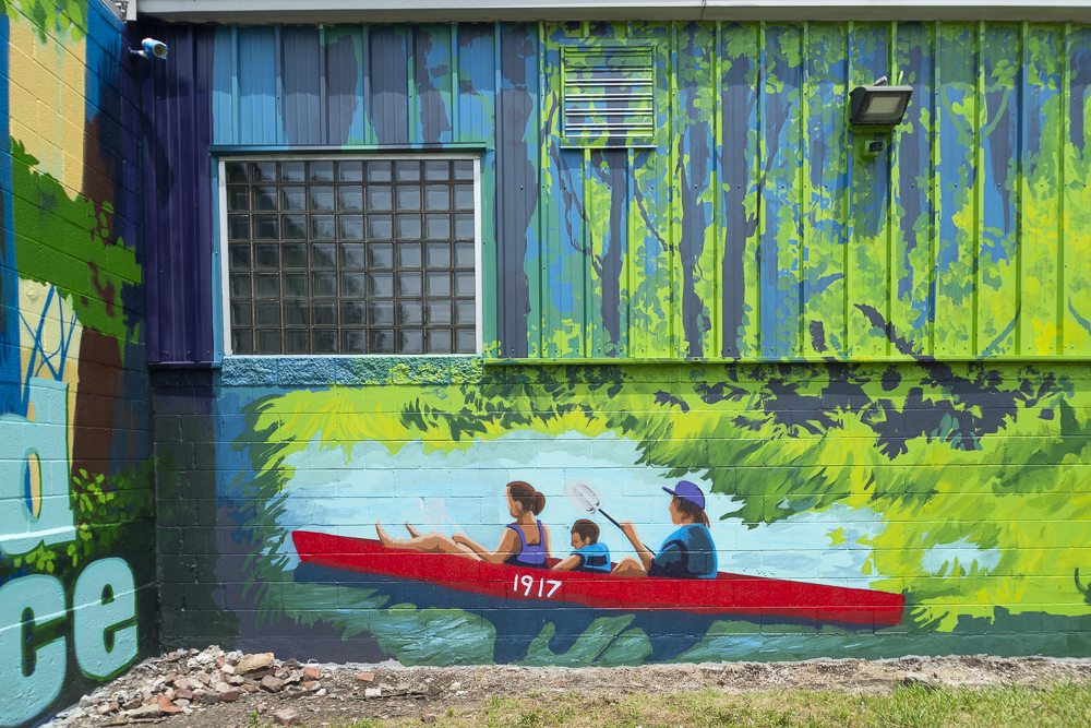 Emerald Necklace mural