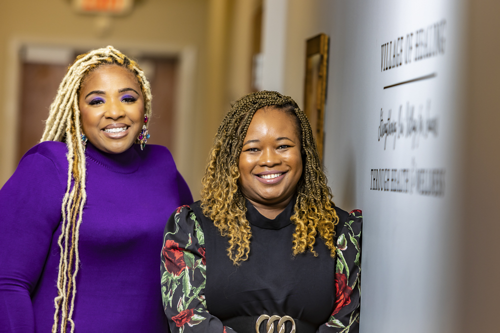 Village of Healing Co-founders Da’na M. Langford and Tenisha Gaines