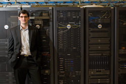 Petar Bojovic, Director of Operations at BlueBridge Networks - Photo Bob Perkoski