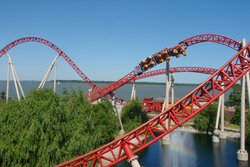 Cedar Point Coaster - Photo Elaine and Fen Labalme