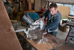 Furniture Artist, Raven Toney - Photo Bob Perkoski