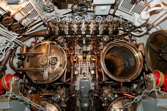 U.S.S. Cod Torpedo Tubes