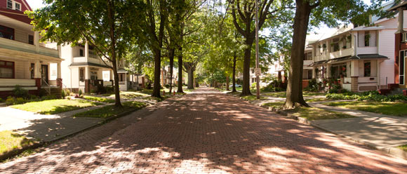 Indiana Ave in Slavic Village