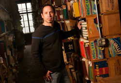 Mike Zubal of Zubal Books - Photo Bob Perkoski