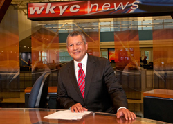 Russ Mitchell, lead news anchor and managing editor for WKYC - Photo Bob Perkoski