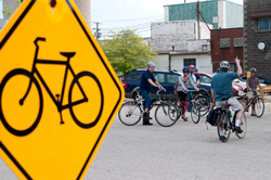 Ohio City Bicycle Co-op Monthly Ride - Photo Bob Perkoski