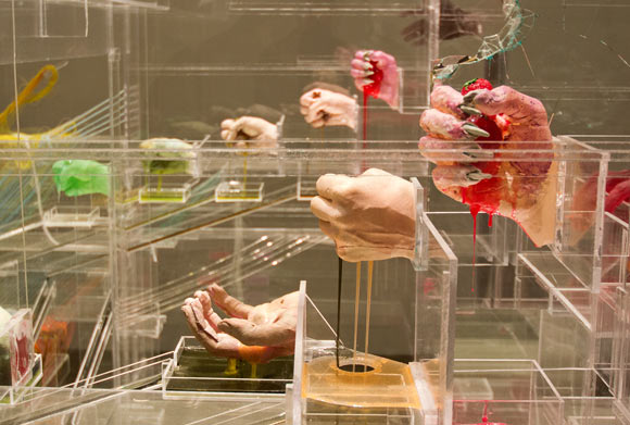 David Altmejd: The Orbit exhibit at MOCA - Photo Bob Perkoski