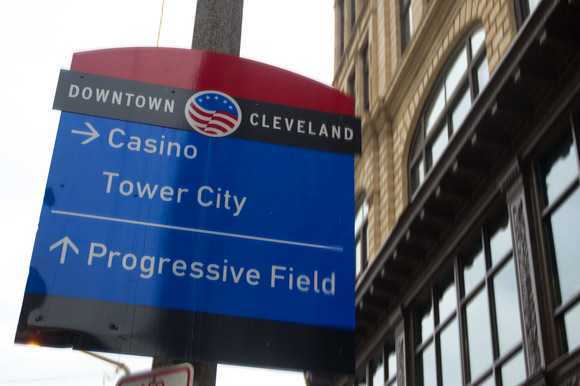 Studio Graphique downtown Cleveland signage