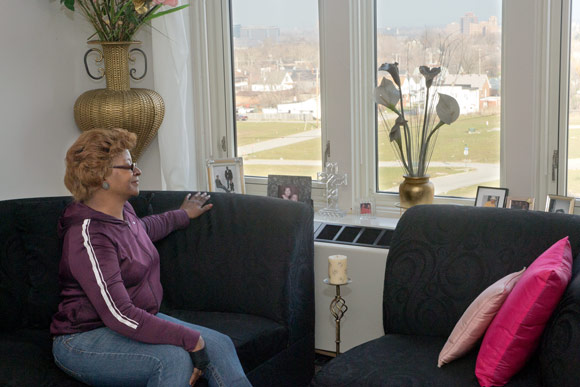 Hattie Dunn 6th floor resident at St Luke's Manor