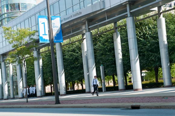 The Cleveland Clinic along the Health Tech Corridor