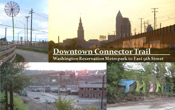 Red Line Greenway - Downtown Connector Trail - courtesy Greater Cleveland Regional Transit Authority