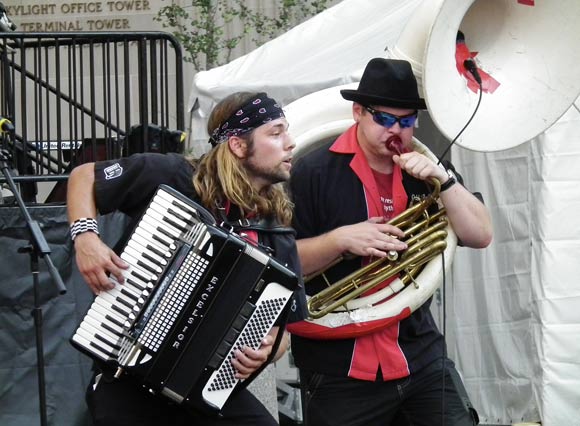 Jake Kouwe and The Chardon Polka Band - photo courtesy of Jake Kouwe