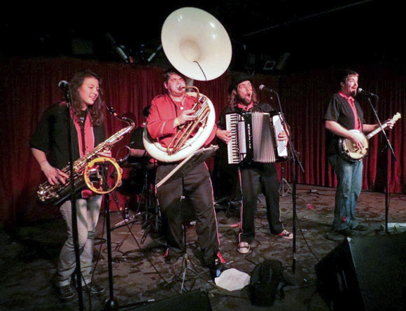 Jake Kouwe and The Chardon Polka Band - photo courtesy of Jake Kouwe