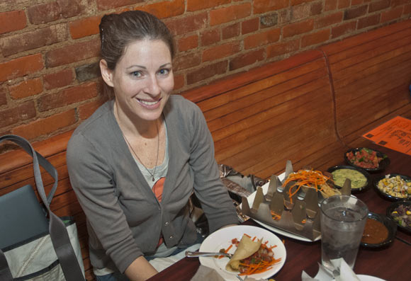 Cleveland Vegan Society President Amy Wagar Cinch