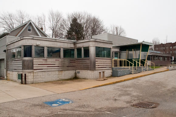 The future Katz Club Diner under renovation