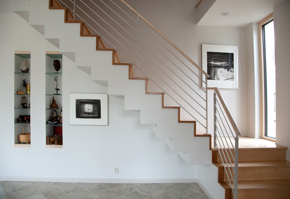 Home of Cleveland couple, Linda Butler and Steven Nissen. Photo Linda Butler