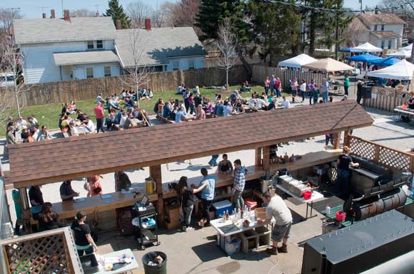 Szemerszky's Bier Garden at Sterle's Country House